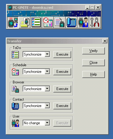 PC-UNIT для  Windows CE