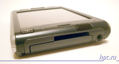 Fujitsu-Siemens Pocket Loox 720: верхняя панель