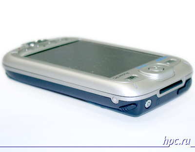i-mate PDA 2k: правый торец, вид сверху
