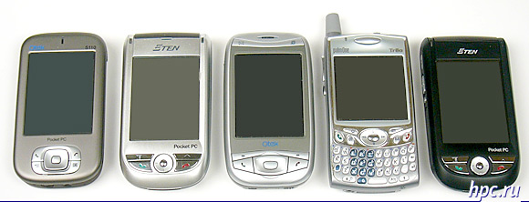 Qtek s110, E-Ten M500, Qtek 9100, Palm Treo 650 и E-Ten M600