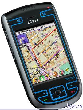 E-Ten G500  c  PocketGPS Pro  