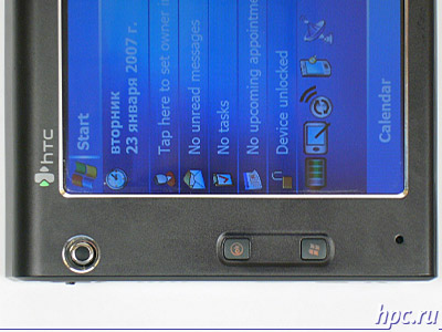 HTC X7500 (Athena), джойстик и кнопки