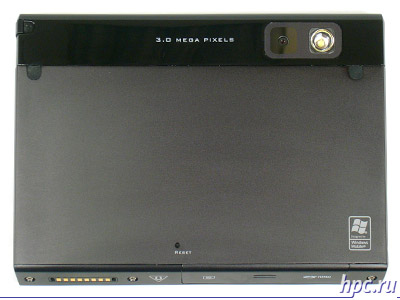 HTC X7500 (Athena), вид сзади, 3-мегапиксельная камера