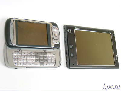 HTC X7500 (Athena), сравнение с клавиатурником