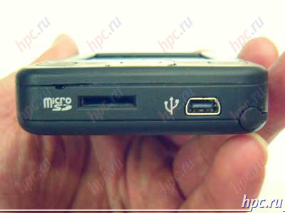 Glofiish X500+ miniUSB и слот microSD