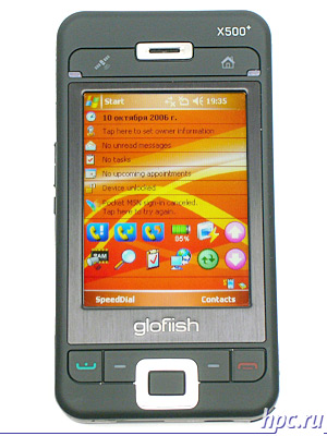 Glofiish X500+ дисплей