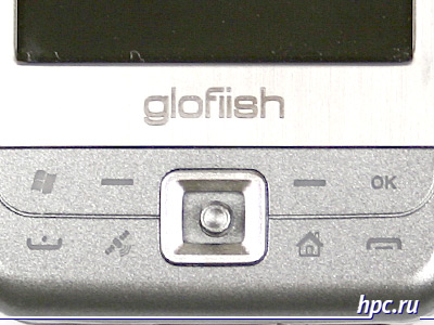 glofiish M800: сенсорный блок управления