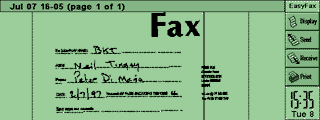EasyFax Recieving