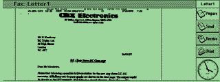 Fax Letter