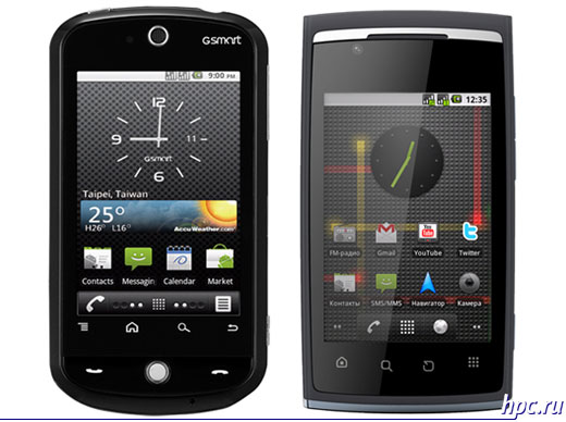 Gigabyte GSmart G1310  Highscreen Cosmo Duo