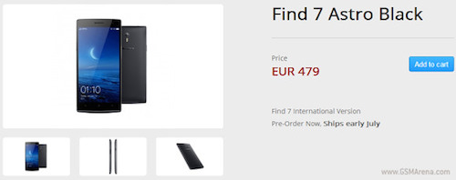 Oppo Find 7   
