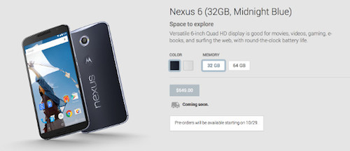  Nexus 6  29 