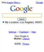 Google My Location  Windows Mobile