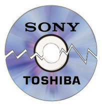 Sony  Toshiba       DVD