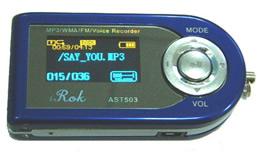 Jaton iRok:  MP3   OLED 