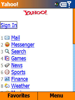 Yahoo! Mail  MS Smartphone