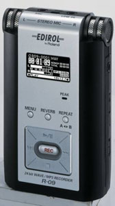 Edirol R-09:     MP3-    