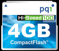   Compact Flash  4   PQI