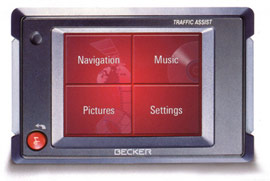 Becker Traffic Assist 7914:  GPS-  MP3-