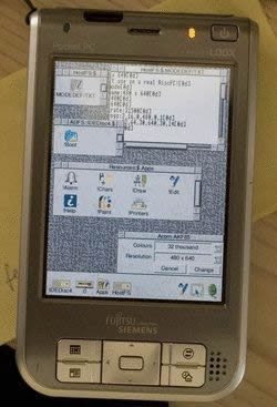   RISC OS  Pocket Loox 720