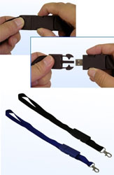 Thanko Neck Strap: USB-  