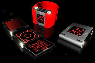 Triple Watch Cell Phone   -