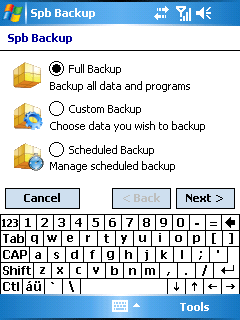 Spb Software House    Spb Backup