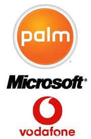 Palm, Vodafone  Microsoft    Treo  