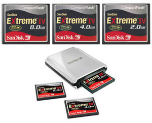 Sandisk CompactFlash Extreme IV -   