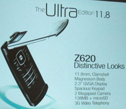 Samsung Z620        3G