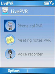 LivePVR     Windows Mobile