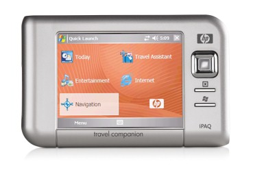 HP  GPS- iPAQ rx5000 Travel Companion