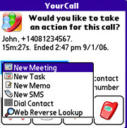 YourCall:      Palm OS