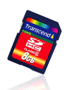 Transcend   8  SDHC-