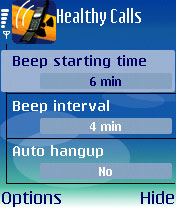Healthy Calls:   ,       