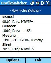 Profile Switcher  Windows Mobile 