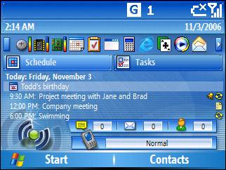 SBSH Facade 1.2:    Windows Mobile 