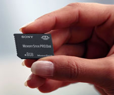 Sony      Memory Stick Pro Duo  8