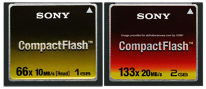 Sony      Compact Flash
