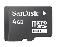 SanDisk     MicroSDHC  4