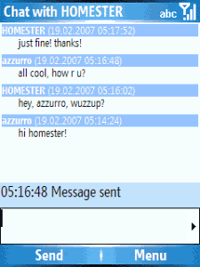 Bluechattin' -      Bluetooth-