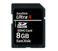 SanDisk Ultra II SDHC     8
