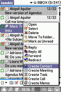 Agendus Mail -    Palm
