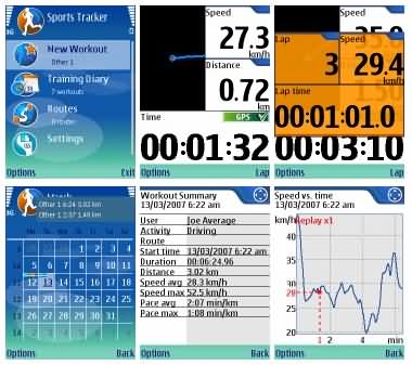 Nokia Sports Tracker -    Nokia   GPS
