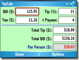 TipCalc -    