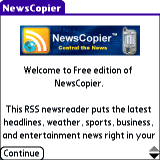RSS- NewsCopier -   Palm  Symbian