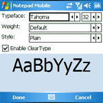 Notepad Mobile 2007 -   
