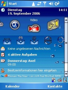Active UI:    Windows Mobile 