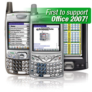 Documents To Go Premium Edition 10:  Office 2007  Palm-