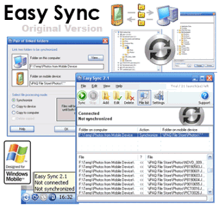 Easy Sync:   Windows Mobile   